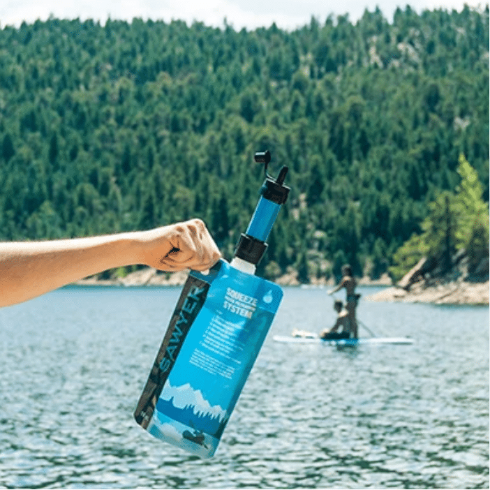 Sawyer Mini Water Filter with Drinking Pouch Sawyer Mini Water Filter with Drinking Pouch