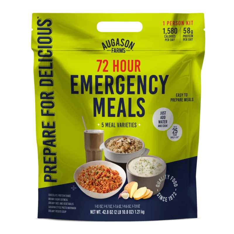 Augason Farms 72-Hour Emergency Food Supply – 1 Person Pouch Augason Farms 72-Hour Emergency Food Supply – 1 Person Pouch