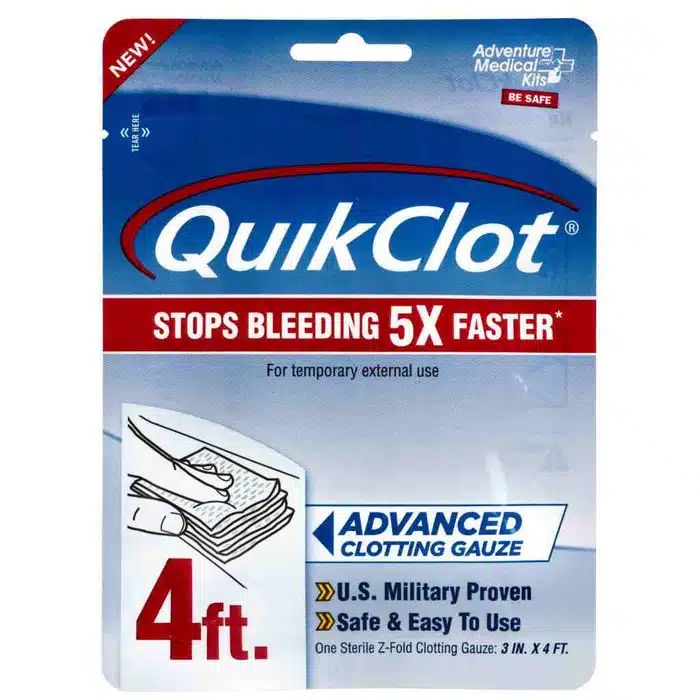 QuikClot Gauze 3" x 4' QuikClot Gauze 3" x 4'