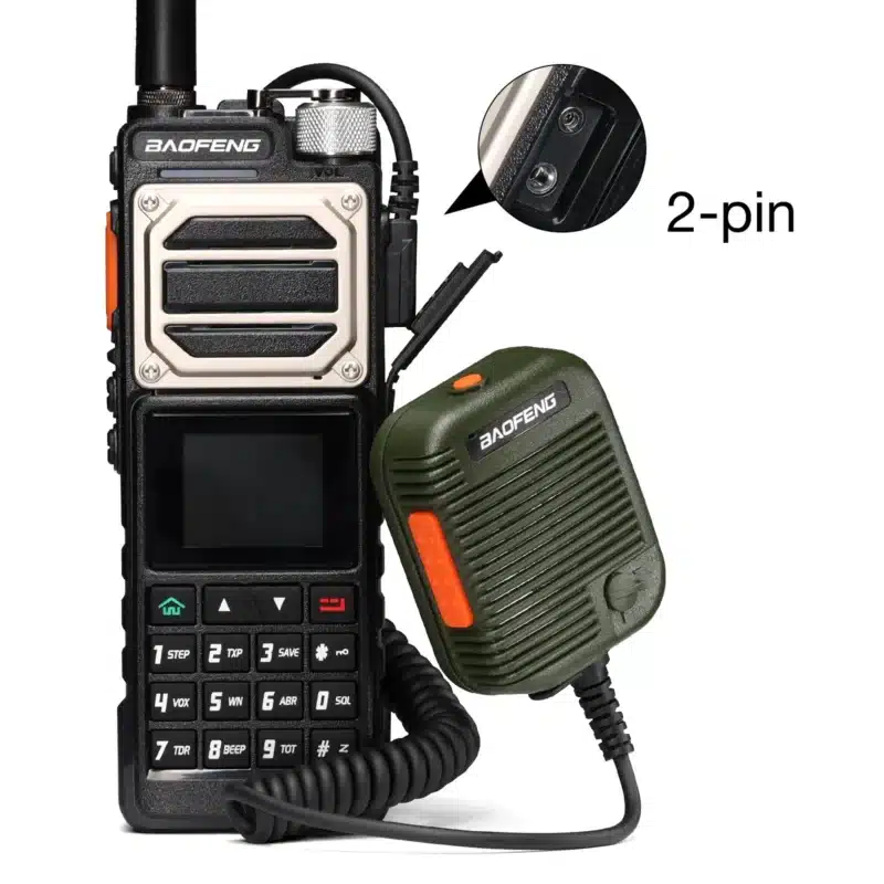 Baofeng BS-UV25 Tactical Speaker Mic3 Baofeng BS-UV25 Tactical Speaker Mic