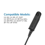 Baofeng UV-9G Waterproof Speaker Mic