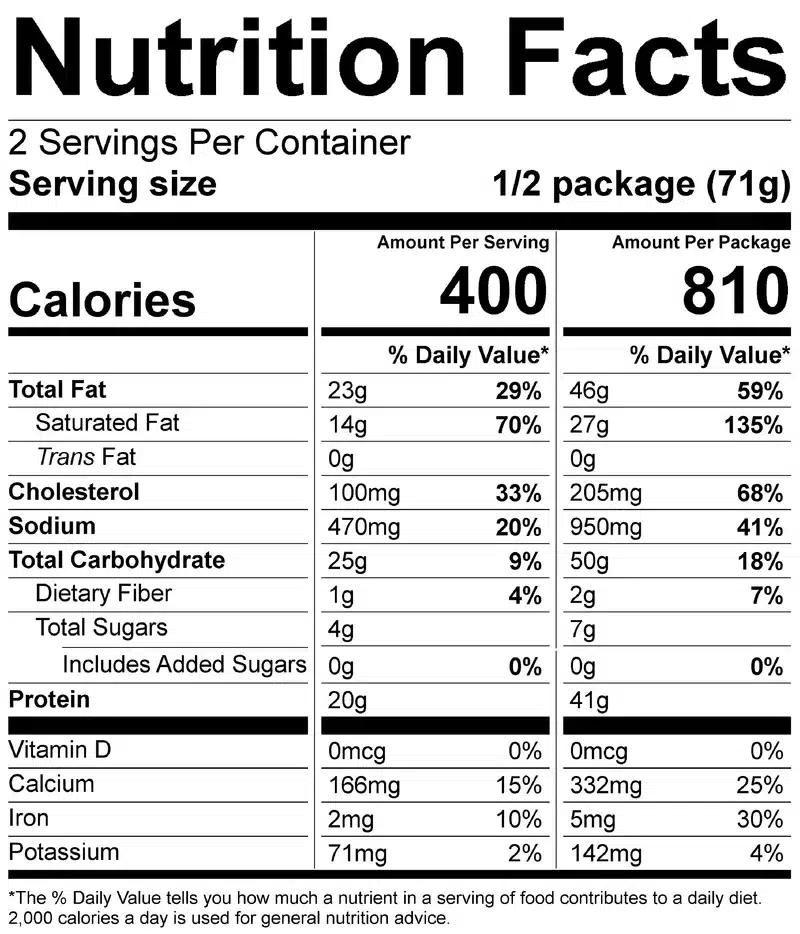 Peak Refuel Beef Stroganoff Peak Refuel Beef Stroganoff