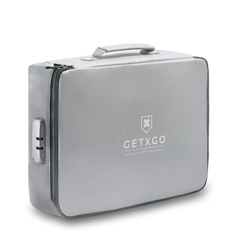 GetxGo Fireproof & Water Resistant Document Box GetxGo Fireproof & Water Resistant Document BoxGetxGo Fireproof & Water Resistant Document Box