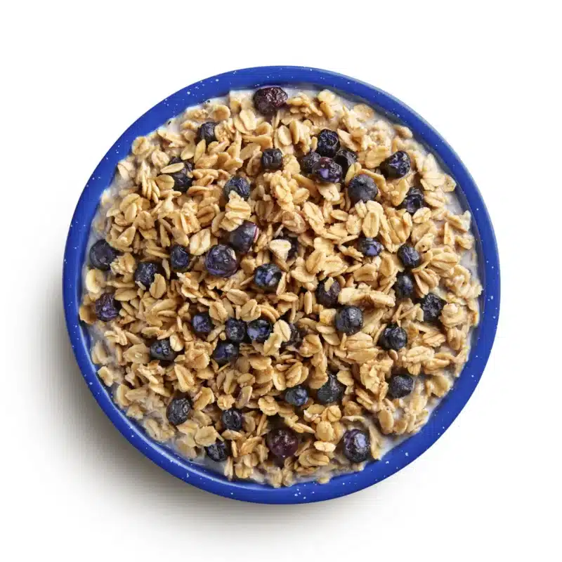 Mountain House granola with Milk and Blueberries1 Mountain House granola with Milk and Blueberries