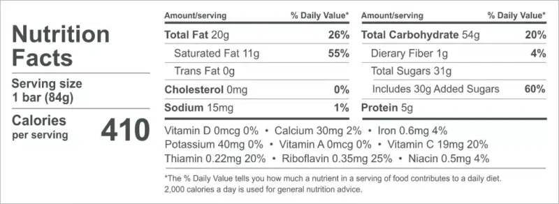 SOS Food Lab New Millennium Energy Bars SOS Food Lab New Millennium Energy Bars