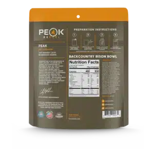 Peak Refuel Backcountry Bison Bowl