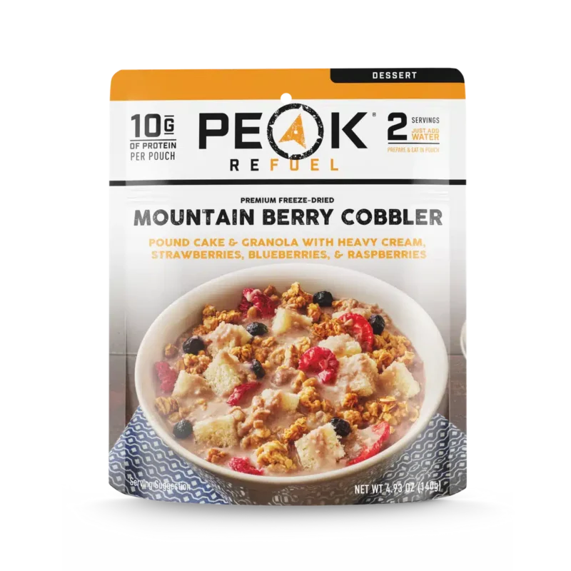 Peak Refuel Mountain Berry Cobbler Peak Refuel Mountain Berry Cobbler