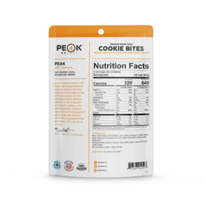 Peak Refuel Peanut Butter Chocolate Chip Cookie Bites