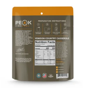 Peak Refuel Venison Country Casserole