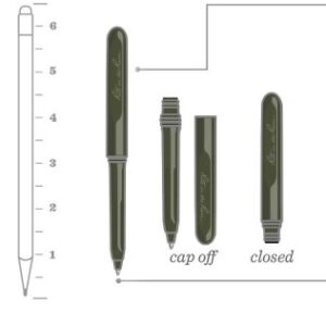Rite in the Rain® All-Weather Pocket Pen - 2PK OD