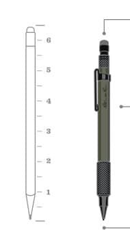 Rite in the Rain® Mechanical Clicker Pencil - OD