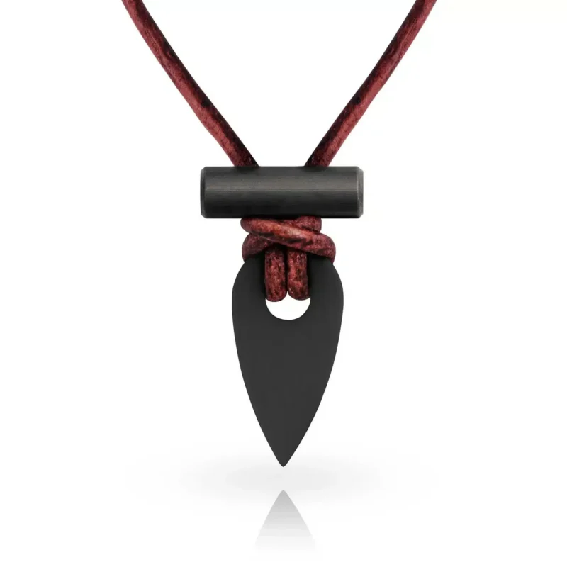 Spark-Necklace-White-Background-Black-reflection_1 Wazoo Spark Necklace black zirconia