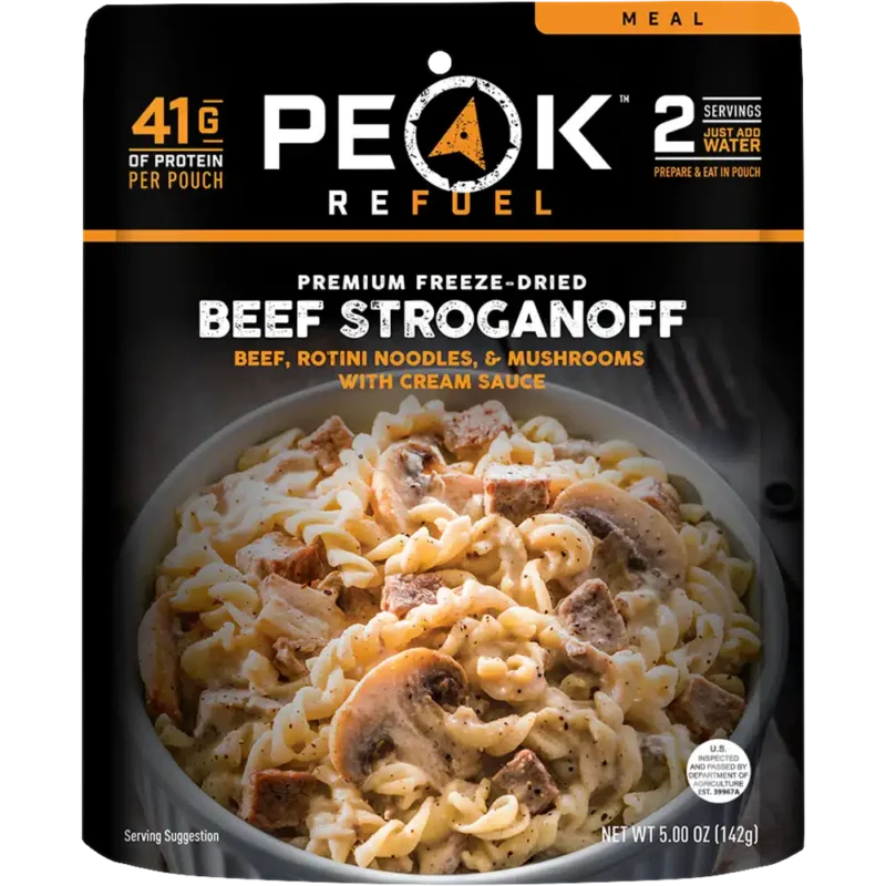 Peak Refuel Beef Stroganoff Peak Refuel Beef Stroganoff