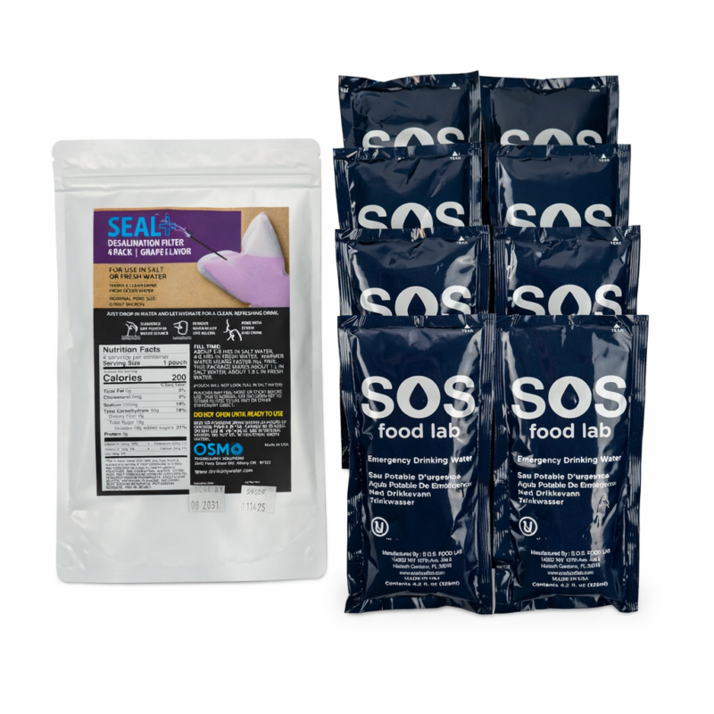 Survival Desalination Kit – Emergency Ocean Water Filtration