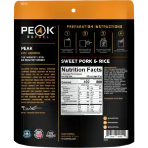 Peak Refuel Sweet Pork & Rice