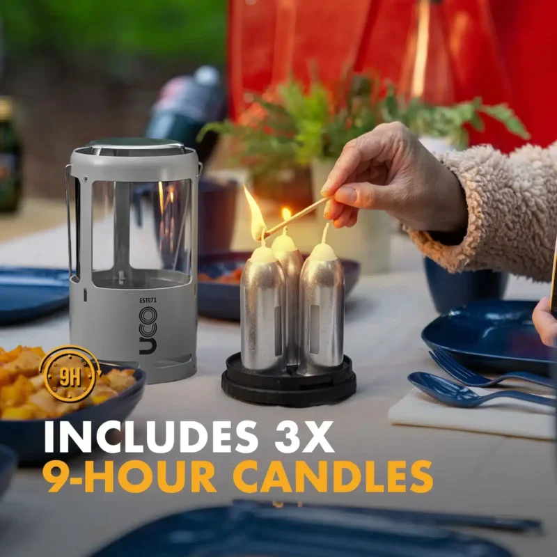 UCO Candelier 3-Candle Lantern4 UCO Candelier 3-Candle Lantern