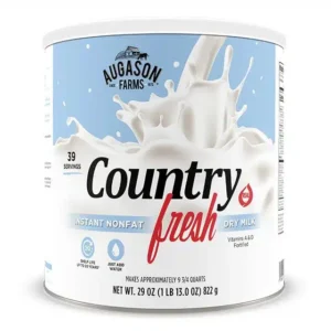 Augason Farms Country Fresh Nonfat Milk #10 Can