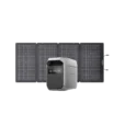 EcoFlow Delta 3 with 220W Bifacial Portable Solar Panel
