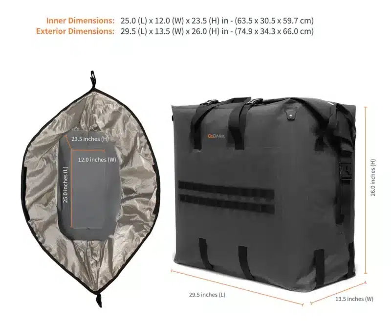 godark-generator-bag-1 EMP Faraday Bag for Generators, Batteries & Full Tower Computers
