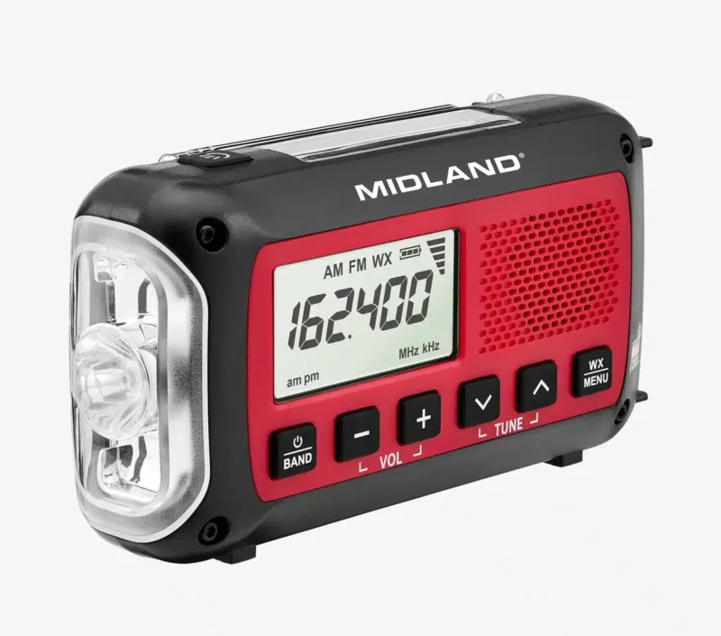 Midland ER40 Portable Emergency Weather Alert Crank Radio1 Midland ER40 Portable Emergency Weather Alert Crank Radio