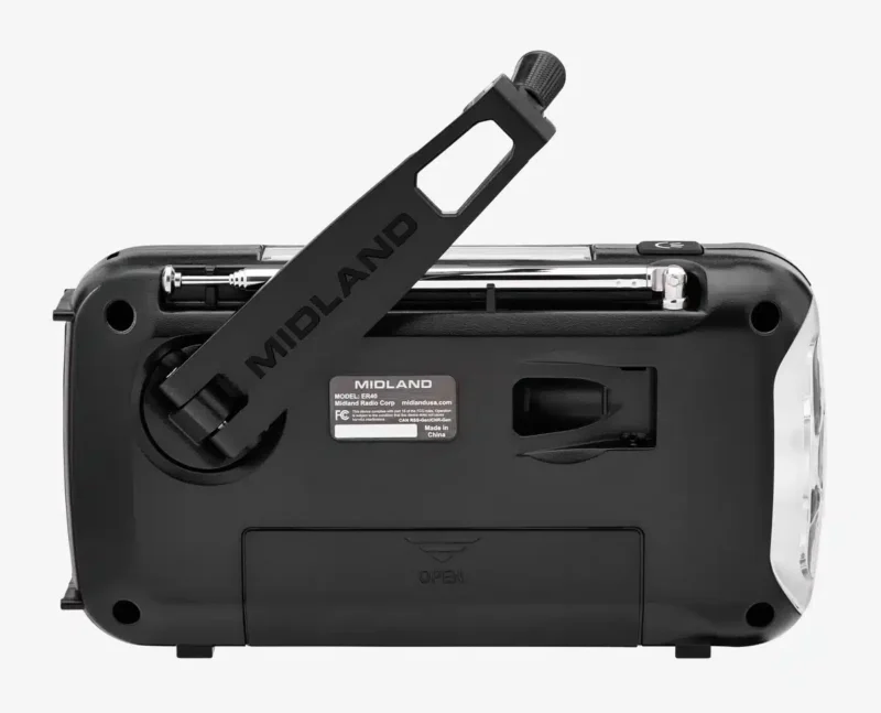 Midland ER40 Portable Emergency Weather Alert Crank Radio2 Midland ER40 Portable Emergency Weather Alert Crank Radio