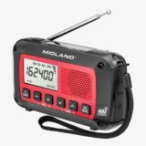 Midland ER40 Portable Emergency Weather Alert Crank Radio