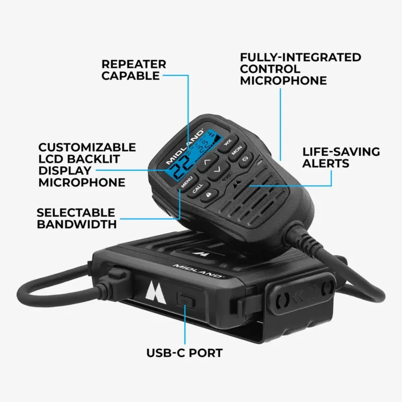 Midland MXT275 MicroMobile GMRSf Midland MXT275 MicroMobile GMRS