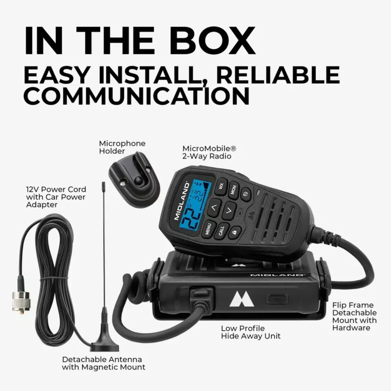 Midland MXT275 MicroMobile GMRSg Midland MXT275 MicroMobile GMRS