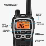 Midland T77 X-Talker FRS Walkie Talkie Bundle