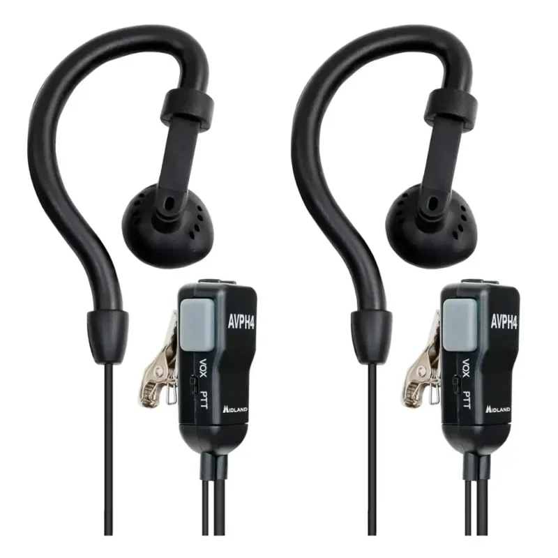 Midland Wrap Around The Ear Headsets2 Midland Wrap Around The Ear Headsets