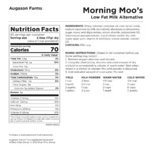 Augason Farms Morning Moo’s Lowfat Milk Alternative